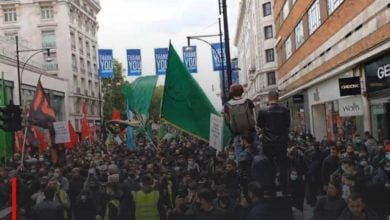 Photo of London witnesses the establishment of the largest march in honor of Imam Hussein, peace be upon him
