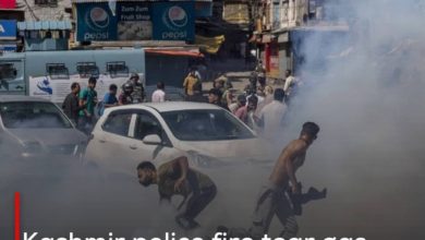 Photo of Kashmir police fire tear gas to disperse a gathering of Shias commemorating Ashura