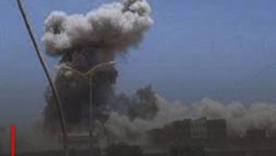 Photo of Saudi coalition warplanes target residential neighborhoods in Yemen