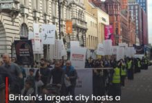 Photo of Britain’s largest city hosts a mass march in honor of Imam Hussein, peace be upon him