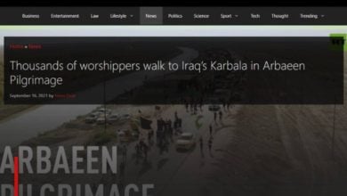 Photo of The Global Herald publishes an illustrated report on Arbaeen