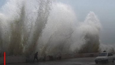 Photo of Cyclone Shaheen injures 52 as it hits Iran