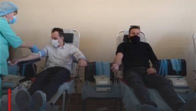 Photo of Dozens of Muslims donate their blood to the needy in Ukraine