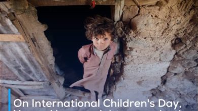 Photo of On International Children’s Day, Yemeni human rights organization criticizes the international “silence” regarding the war on Yemen