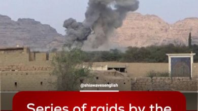 Photo of Series of raids by the Saudi coalition on Sanaa
