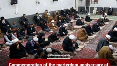 Photo of Commemoration of the martyrdom anniversary of Lady Zainab, peace be upon her, at the house of Grand Ayatollah Shirazi