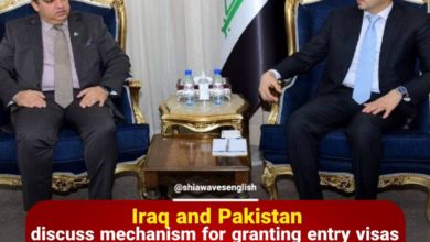 Photo of Iraq and Pakistan discuss mechanism for granting entry visas to visit the holy shrines and opening a consulate in Najaf