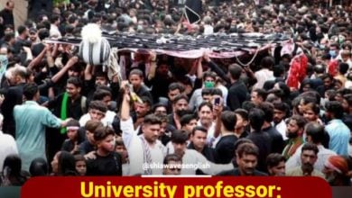 Photo of University professor: Evidence shows that officials in Pakistan do not want to arrest perpetrators of crimes against Shias