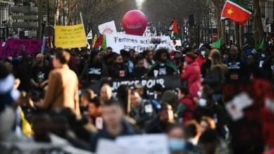 Photo of Thousands demonstrate in France against racism and police violence