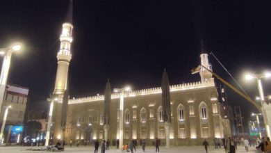 Photo of Imam Hussein Mosque in Cairo restored by Christian engineer