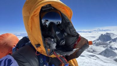 Photo of First British Muslim climbs Mount Everest