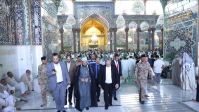 Photo of Quranic Affairs Department at Imam Hussain Holy Shrine organizes tour in Karbala for the Indonesian ambassador