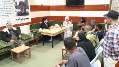 Photo of Syria: Representative of Grand Ayatollah Shirazi stresses the need for peaceful coexistence among the people of the same nation