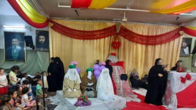 Photo of Husseiniyah Al-Zainabiyah for women in Syria revives marriage anniversary of Imam Ali and Lady Fatima, peace be upon them