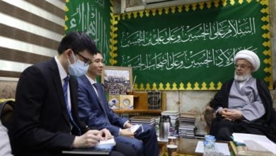 Photo of Imam Hussain Holy Shrine receives Chinese Ambassador to Iraq 