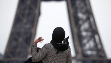 Photo of Muslim woman targeted in France due to her Hijab