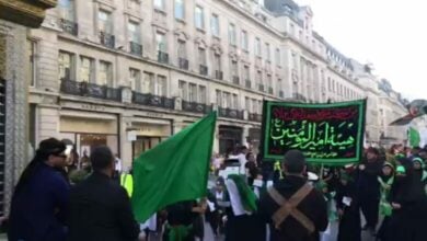 Photo of Most famous street in Britain embraces massive Husseini march on the painful anniversary of Ashura