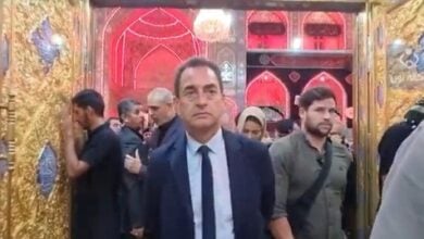 Photo of French ambassador to Iraq visits Imam Hussain Holy Shrine