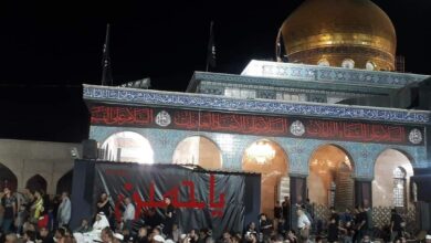 Photo of Thousands of mourners from inside and outside Syria revive the Arbaeen march at the Holy Shrines of Lady Ruqayya and Zainab (peace be upon them)