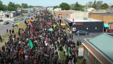 Photo of In many US states, Shia Muslims hold mass mourning processions to commemorate the Arbaeen
