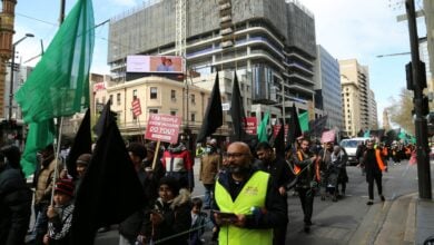 Photo of Shia communities in the Australian city of Adelaide organize massive Arbaeen procession