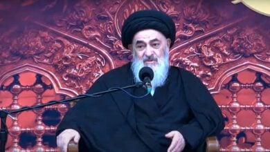 Photo of Grand Ayatollah Shirazi: Thanks to those who supported Imam Hussein (peace be upon him) and commemorated his immortal Arbaeen