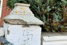 Photo of Germany: Unidentified extremists attack mosque, paint swastikas on its walls