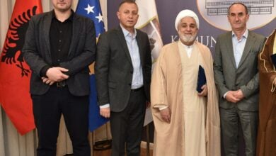 Photo of Shirazi Religious Authority representative visits the Republic of Kosovo and meets several religious and political figures