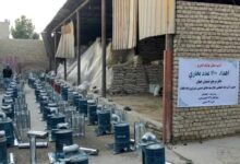 Photo of The office of Grand Ayatollah Shirazi in Mazar-i-Sharif, Afghanistan, distributes more than 100 heaters to Shia families