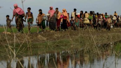 Photo of 110 Rohingya Muslims flee Myanmar, land by boat in Indonesia