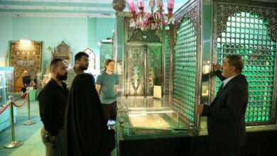 Photo of Hungarian tourist delegation visits Museum of Imam Hussain Holy Shrine