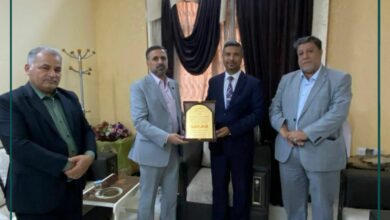 Photo of IHTV Group honors Karbala Health Department on services provided to Arbaeen pilgrims