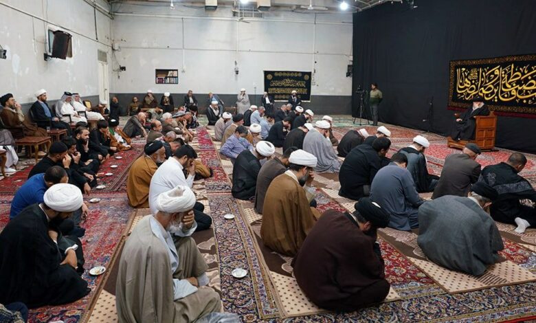 The house of Grand Ayatollah Shirazi commemorates the martyrdom ...