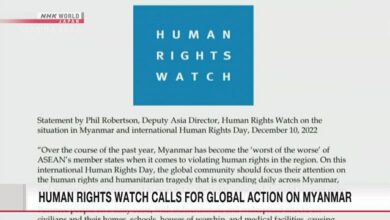 Photo of Human Rights Watch calls for global action on Myanmar