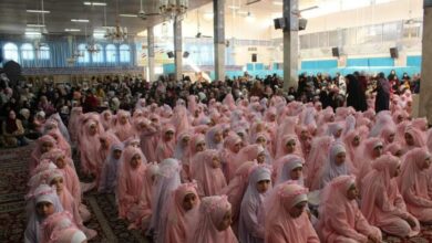 Photo of Lady Zainab Holy Shrine witnesses the rite of passage ceremony for hundreds of girls