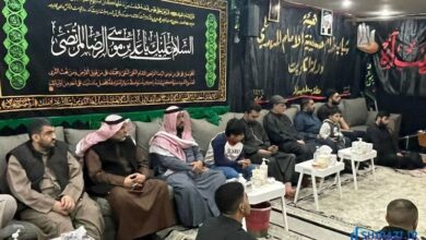 Photo of Fatimid mourning ceremony by Husseiniyat Imam Al-Mahdi in Kuwait