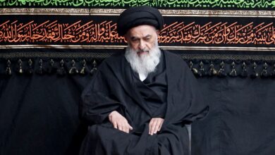 Photo of Grand Ayatollah Shirazi extends his condolences on Martyrdom of Sayyeda Fatima al-Zahra