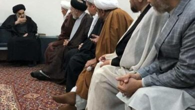 Photo of Grand Ayatollah Sayyed Ali Al-Sistani receives delegation of the Council of Shia Scholars in Afghanistan