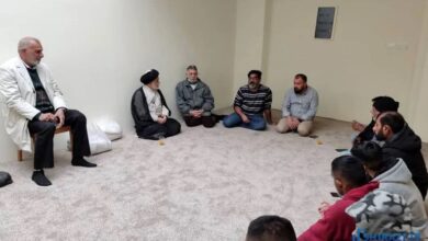 Photo of Members of Husseiniyat Gulzar Sayyida Zainab (peace be upon her) visit the Islamic Center of Mahdia in Athens