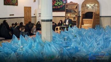 Photo of Karbala-based Imam Hussein Foundation distributes food baskets to needy families