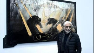 Photo of Indian artist draws inspiration from Husseini rituals for his international paintings