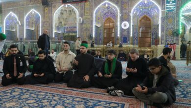 Photo of A delegation of German youth visit Al-Abbas Holy Shrine
