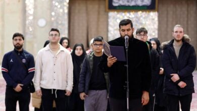 Photo of Delegation of German Shia Converts visit Al-Askariyian Holy Shrine in Samarra