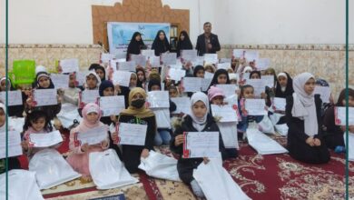 Photo of Shirazi-affiliated Foundations honor girls who reached age of puberty in Basra, Iraq