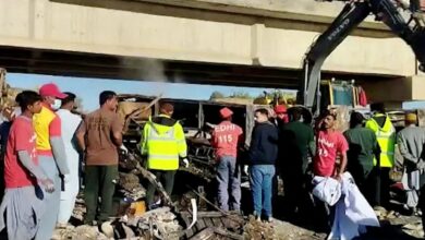 Photo of Bus crash in southern Pakistan kills at least 41
