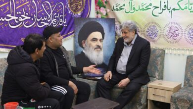 Photo of Director of Public Relations office of Grand Ayatollah Shirazi says serving AhlulBayet is a peerless honor