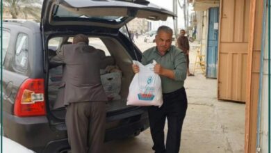 Photo of Mesbah Al-Hussein Foundation distributes food rations to needy families in Holy Karbala