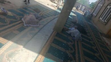 Photo of Blast through mosque in Northern Afghanistan