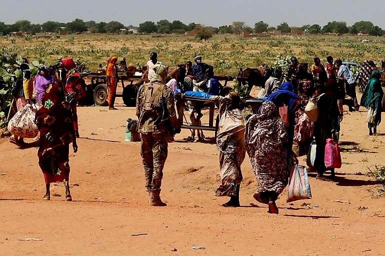 Thousands Flee As Battle For Sudan's Wad Madani Opens Up New Front ...