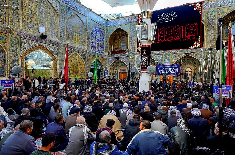 Thousands of pilgrims convene in Holy Alavi Shrine to commemorate ...